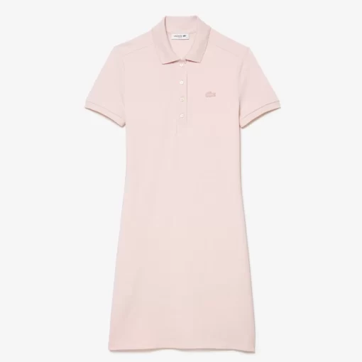 Lacoste Dresses & Skirts-Women'S Stretch Cotton Pique Polo Dress