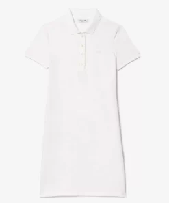 Lacoste Dresses & Skirts-Women'S Stretch Cotton Pique Polo Dress