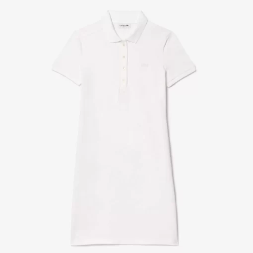 Lacoste Dresses & Skirts-Women'S Stretch Cotton Pique Polo Dress