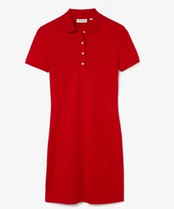 Lacoste Dresses & Skirts-Women'S Stretch Cotton Pique Polo Dress