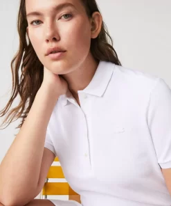 Lacoste Dresses & Skirts-Women'S Stretch Cotton Pique Polo Dress