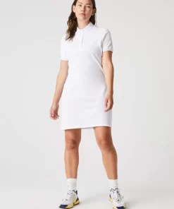 Lacoste Dresses & Skirts-Women'S Stretch Cotton Pique Polo Dress