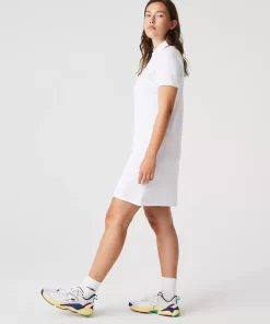 Lacoste Dresses & Skirts-Women'S Stretch Cotton Pique Polo Dress