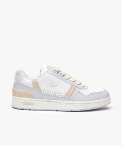 Lacoste Sneakers-Women'S T-Clip Leather Monogram Touch Trainers