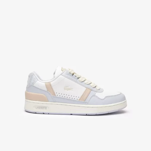 Lacoste Sneakers-Women'S T-Clip Leather Monogram Touch Trainers