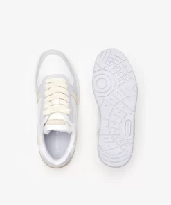 Lacoste Sneakers-Women'S T-Clip Leather Monogram Touch Trainers