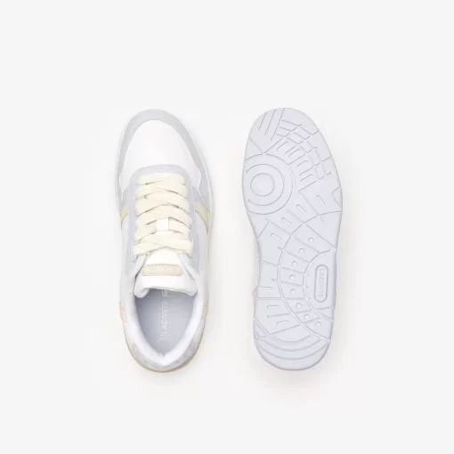 Lacoste Sneakers-Women'S T-Clip Leather Monogram Touch Trainers