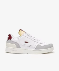 Lacoste Sneakers-Women'S T-Clip Leather Trim Trainers