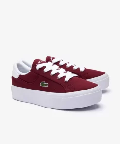 Lacoste Sneakers-Women'S Ziane Platform Textile Trainers