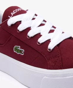 Lacoste Sneakers-Women'S Ziane Platform Textile Trainers