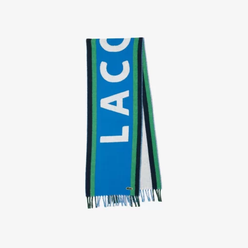 Lacoste Scarves & Stoles-Wool Logo Scarf