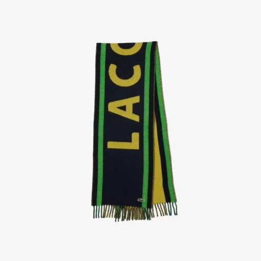 Lacoste Scarves & Stoles-Wool Logo Scarf