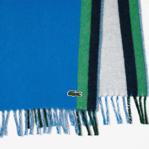 Lacoste Scarves & Stoles-Wool Logo Scarf