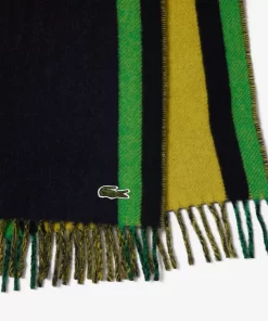 Lacoste Scarves & Stoles-Wool Logo Scarf