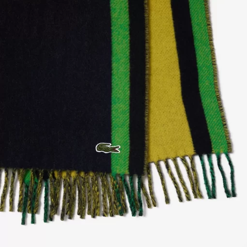 Lacoste Scarves & Stoles-Wool Logo Scarf