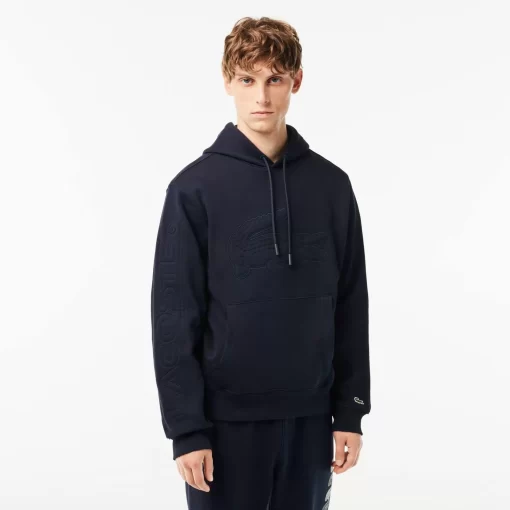 Lacoste Sweatshirts-Xl Croc Jogger Hoodie