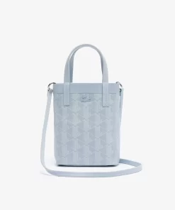 Lacoste Cross Body-Zely Coated Canvas Monogram Mini Tote