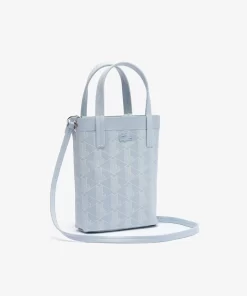 Lacoste Cross Body-Zely Coated Canvas Monogram Mini Tote