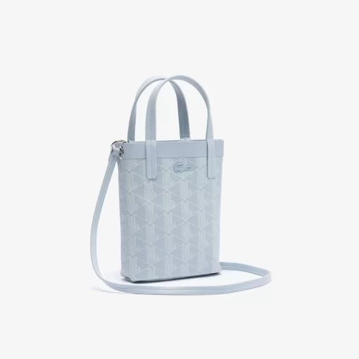 Lacoste Cross Body-Zely Coated Canvas Monogram Mini Tote