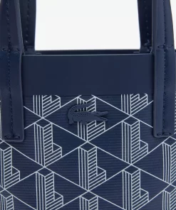 Lacoste Cross Body-Zely Coated Canvas Monogram Mini Tote