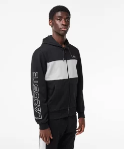 Lacoste Sweatshirts-Zipped Colourblock Jogger Hoodie