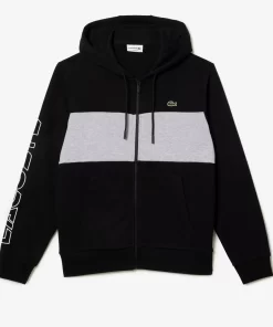 Lacoste Sweatshirts-Zipped Colourblock Jogger Hoodie