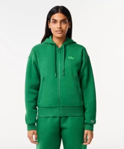 Lacoste Sweatshirts-Zipped Cotton Jogger Sweatshirt