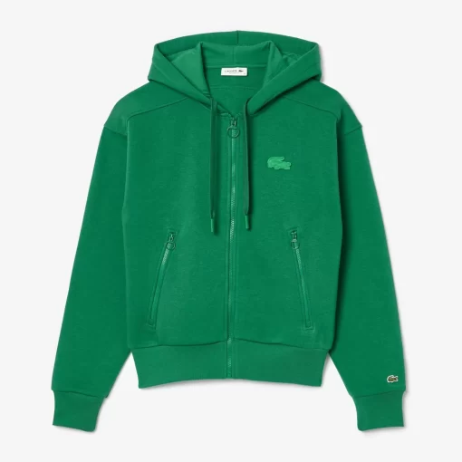 Lacoste Sweatshirts-Zipped Cotton Jogger Sweatshirt