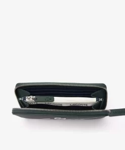 Lacoste Wallets & Small Leather Goods-Zipped L.12.12 Signature Print Wallet