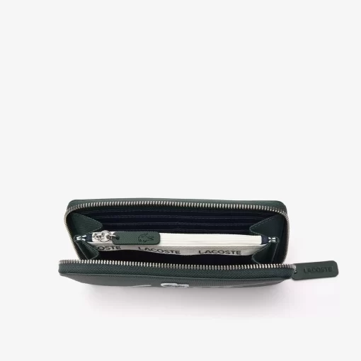 Lacoste Wallets & Small Leather Goods-Zipped L.12.12 Signature Print Wallet