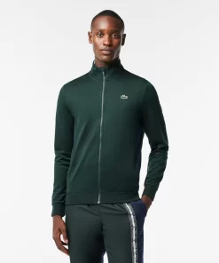 Lacoste Tennis-Zipped Ripstop Tennis Sweatshirt