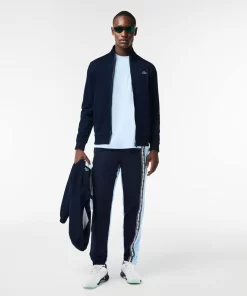 Lacoste Tennis-Zipped Ripstop Tennis Sweatshirt