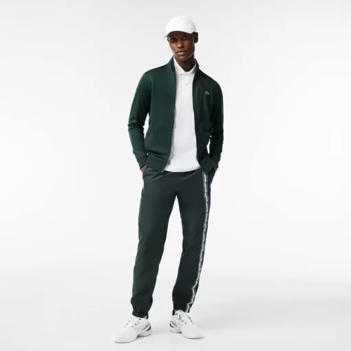 Lacoste Tennis-Zipped Ripstop Tennis Sweatshirt