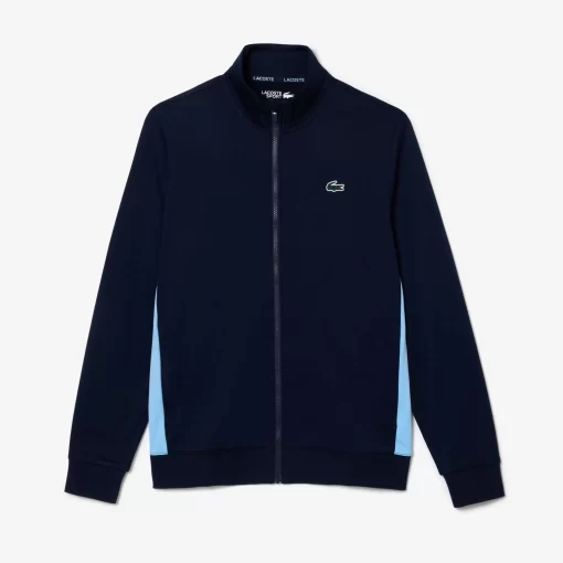 Lacoste Tennis-Zipped Ripstop Tennis Sweatshirt