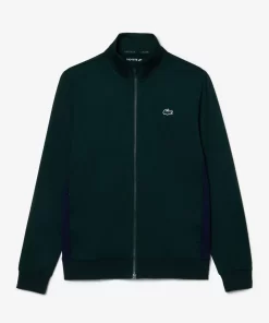 Lacoste Tennis-Zipped Ripstop Tennis Sweatshirt