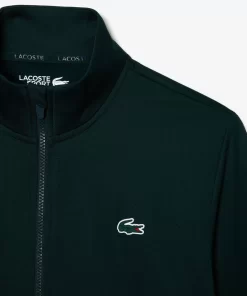 Lacoste Tennis-Zipped Ripstop Tennis Sweatshirt