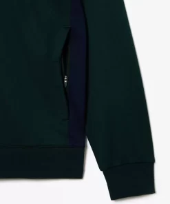 Lacoste Tennis-Zipped Ripstop Tennis Sweatshirt