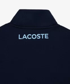 Lacoste Tennis-Zipped Ripstop Tennis Sweatshirt