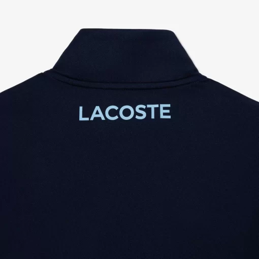 Lacoste Tennis-Zipped Ripstop Tennis Sweatshirt