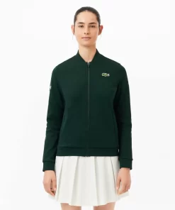 Lacoste Sport Clothing-Zippered Jacket Sweatshirt Mutua Madrid Open Edition