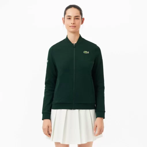 Lacoste Sport Clothing-Zippered Jacket Sweatshirt Mutua Madrid Open Edition