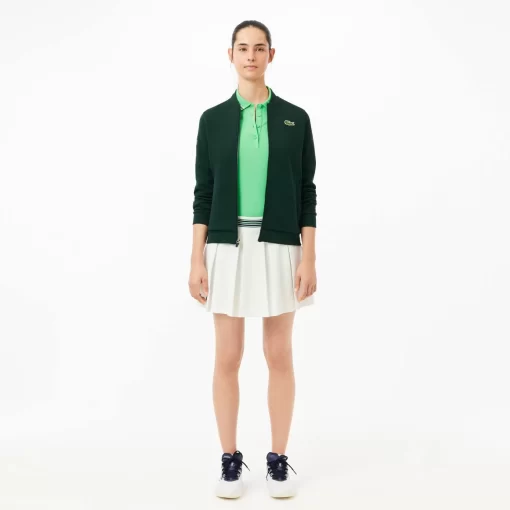 Lacoste Sport Clothing-Zippered Jacket Sweatshirt Mutua Madrid Open Edition