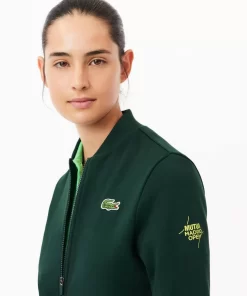 Lacoste Sport Clothing-Zippered Jacket Sweatshirt Mutua Madrid Open Edition