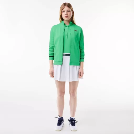 Lacoste Sport Clothing-Zippered Tennis Sweatshirt Mutua Madrid Open Edition