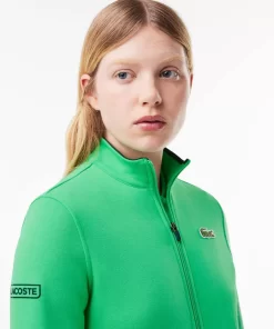 Lacoste Sport Clothing-Zippered Tennis Sweatshirt Mutua Madrid Open Edition