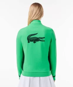 Lacoste Sport Clothing-Zippered Tennis Sweatshirt Mutua Madrid Open Edition