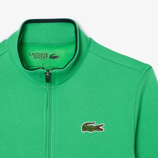 Lacoste Sport Clothing-Zippered Tennis Sweatshirt Mutua Madrid Open Edition