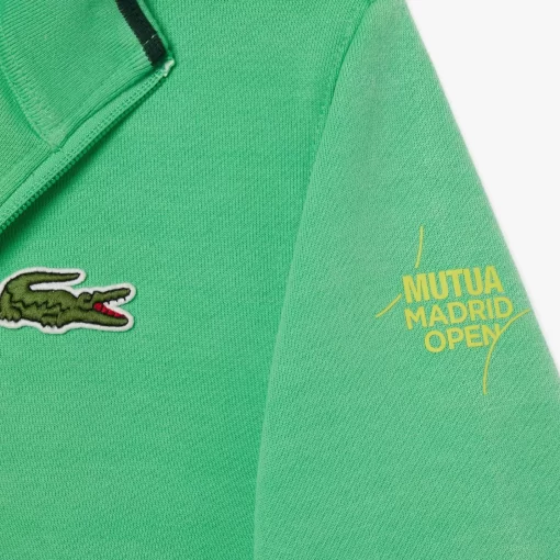 Lacoste Girl Clothing-Zippered Tennis Sweatshirt Mutua Madrid Open Edition